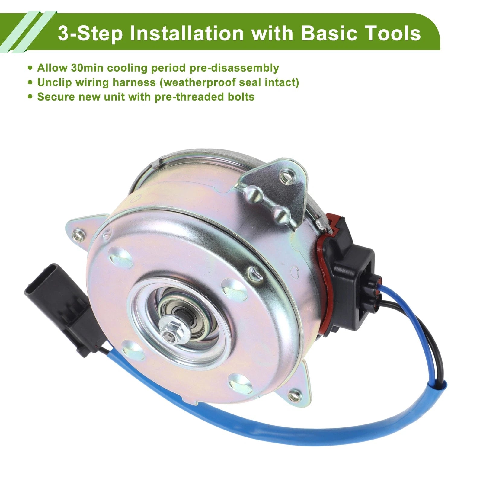 Radiator Fan Motor for Honda Accord (2013–2017) No. 1903055AZ01