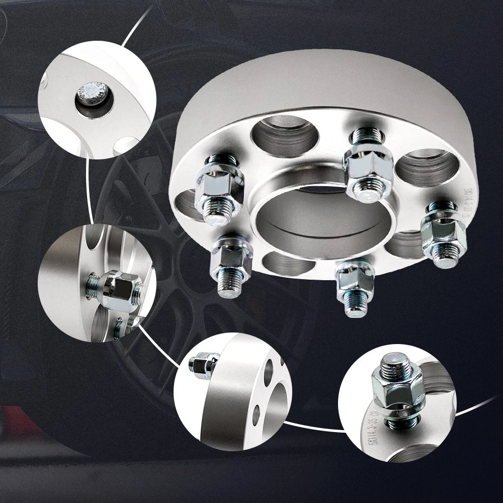 35mm Wheel Spacers Hub Centric for Ford Falcon (M20x1.27, 4x)