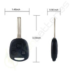 Keyless Entry Remote Car Key Fob for Lexus RX400h (2006–2009) HYQ12BBT