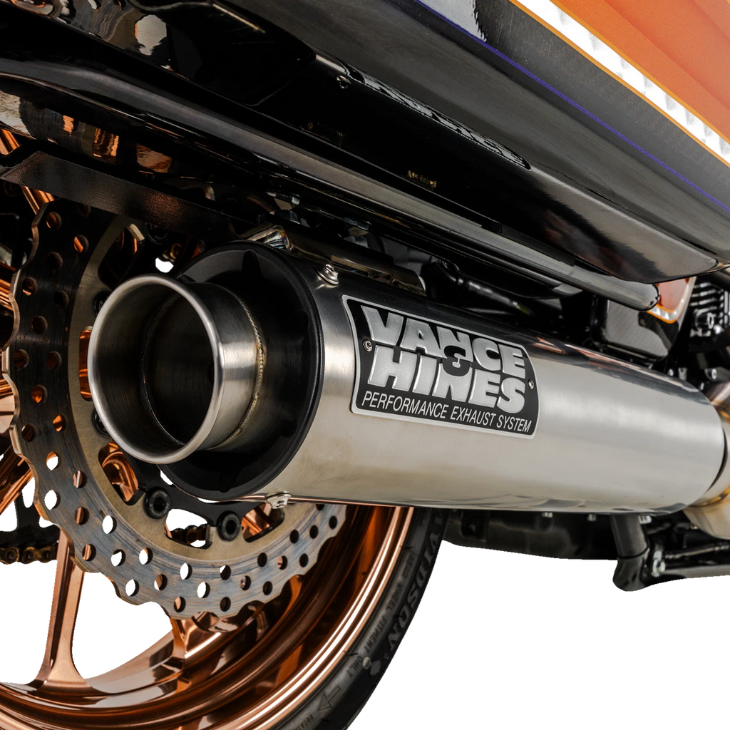 Vance & Hines 2-into-1 Supersport Exhaust System for PCX (Brushed, 27345)