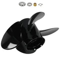 Set of 4 Blade Aluminum Propellers for Mercury 40-140HP (13.8", 13" Pitch, 48-8M8026570)