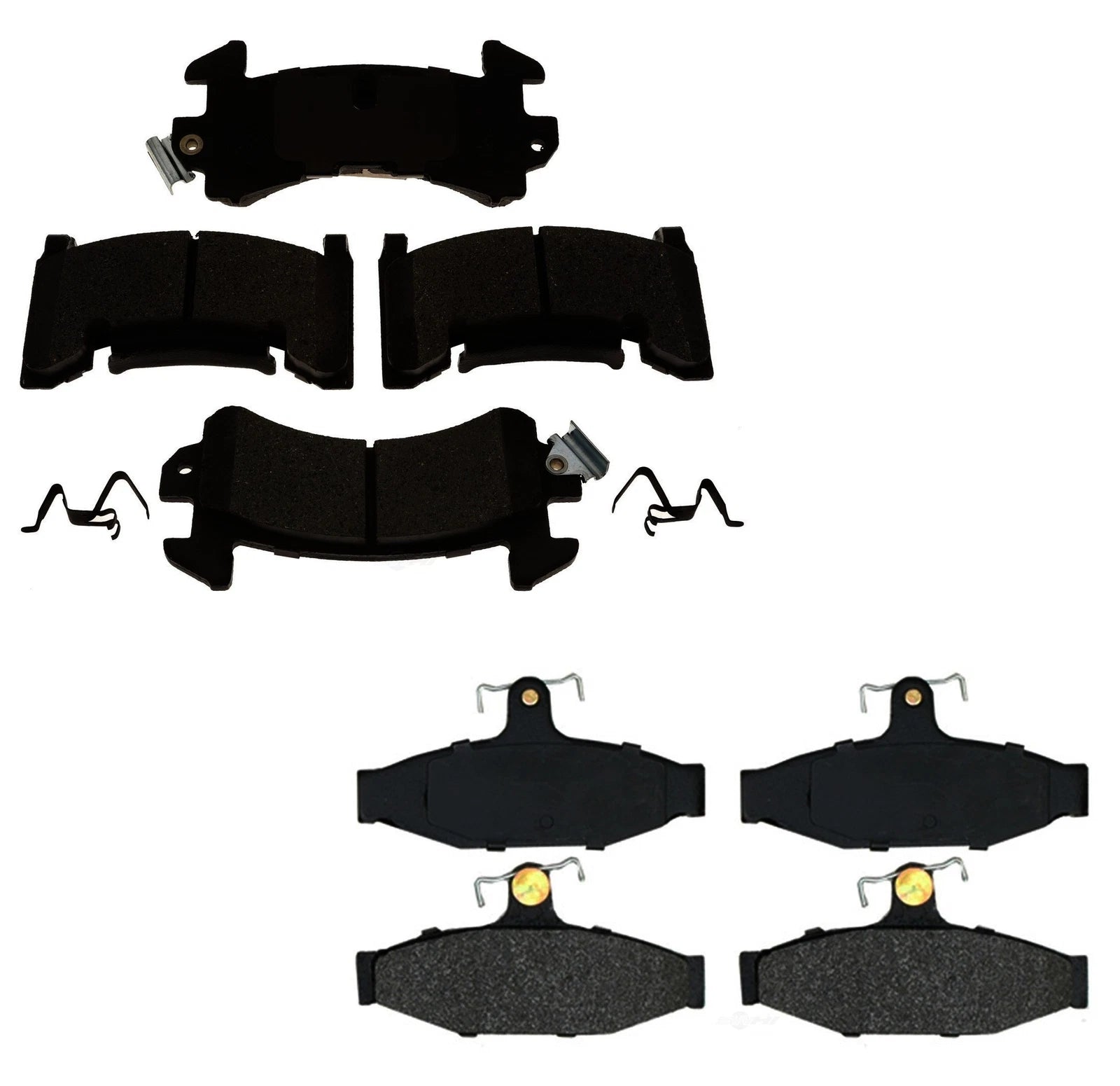 Set of 4 Semi-Met Brake Pads for Camaro Firebird (1988) ACDelco