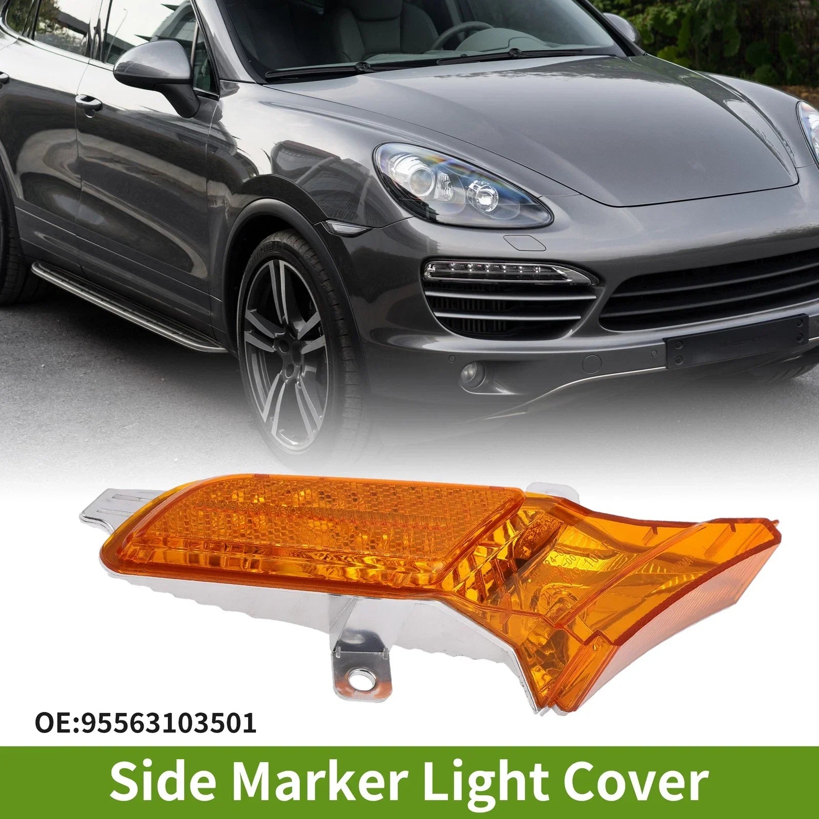 Left Side Marker Light Cover for Porsche Cayenne (2003-2010)
