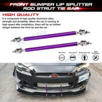 Front Bumper Splitter Rod Strut Tie Bar for GMC (2020-2023)