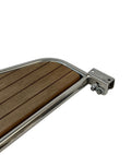 Cabin Step Down Bracket & Teak Step for Scout (22 5/8in x 9 5/8in)
