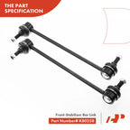 8x Front Control Arm Sway Bar Tie Rod for Jeep Compass Patriot (2007–2017)