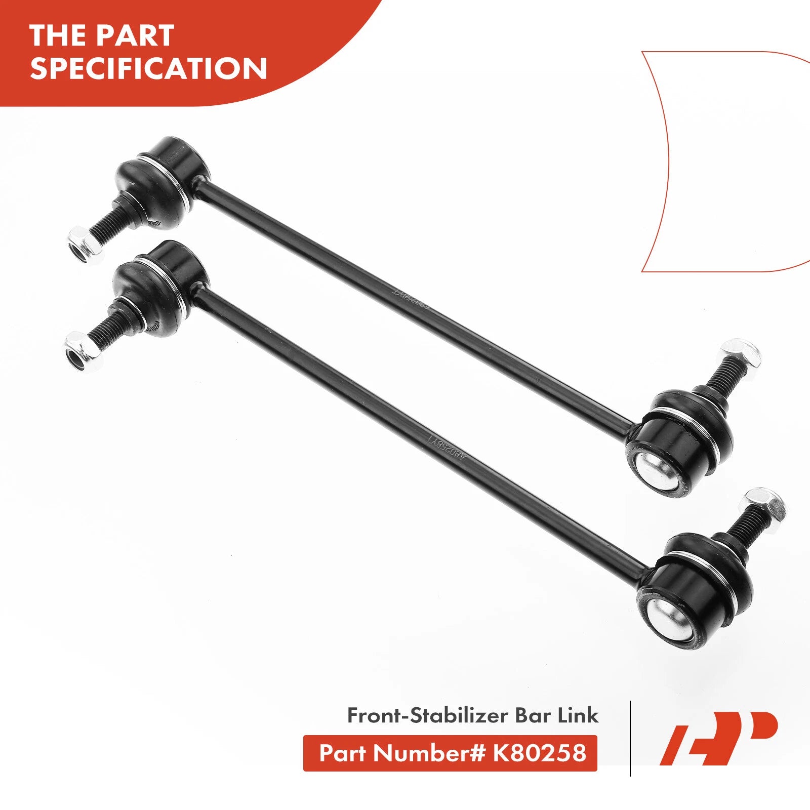 8x Front Control Arm Sway Bar Tie Rod for Jeep Compass Patriot (2007–2017)