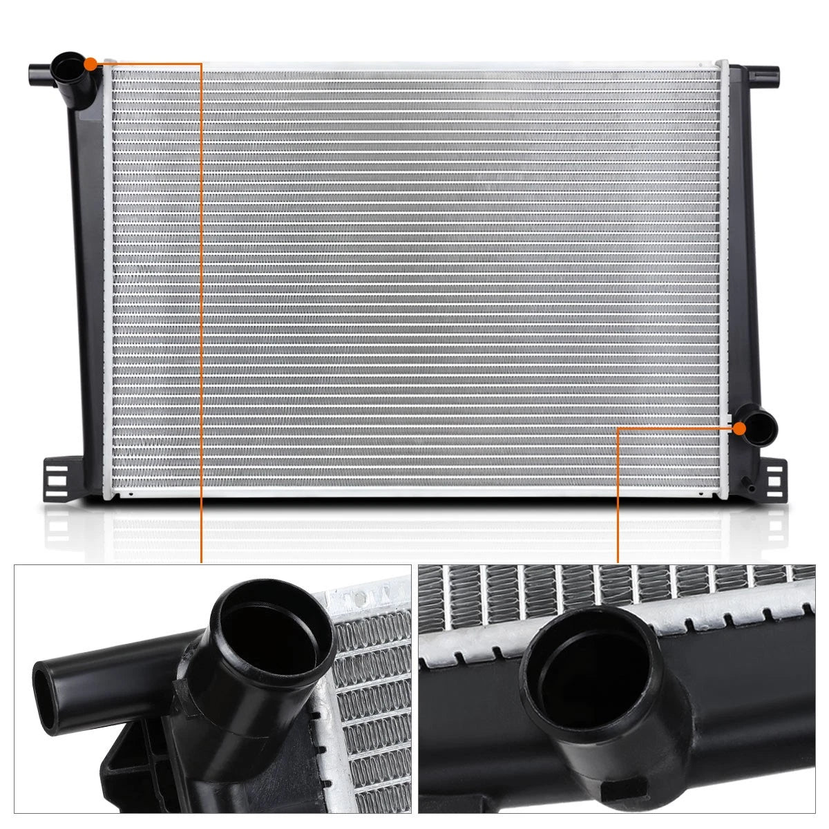 OE Replacement Full Aluminum Core Radiator for Mini Cooper (2007–2016) DPI-13167