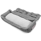 Seat Armour Grey Large Pet Bed w/Jeep Star Logo Accessory - SAR114G