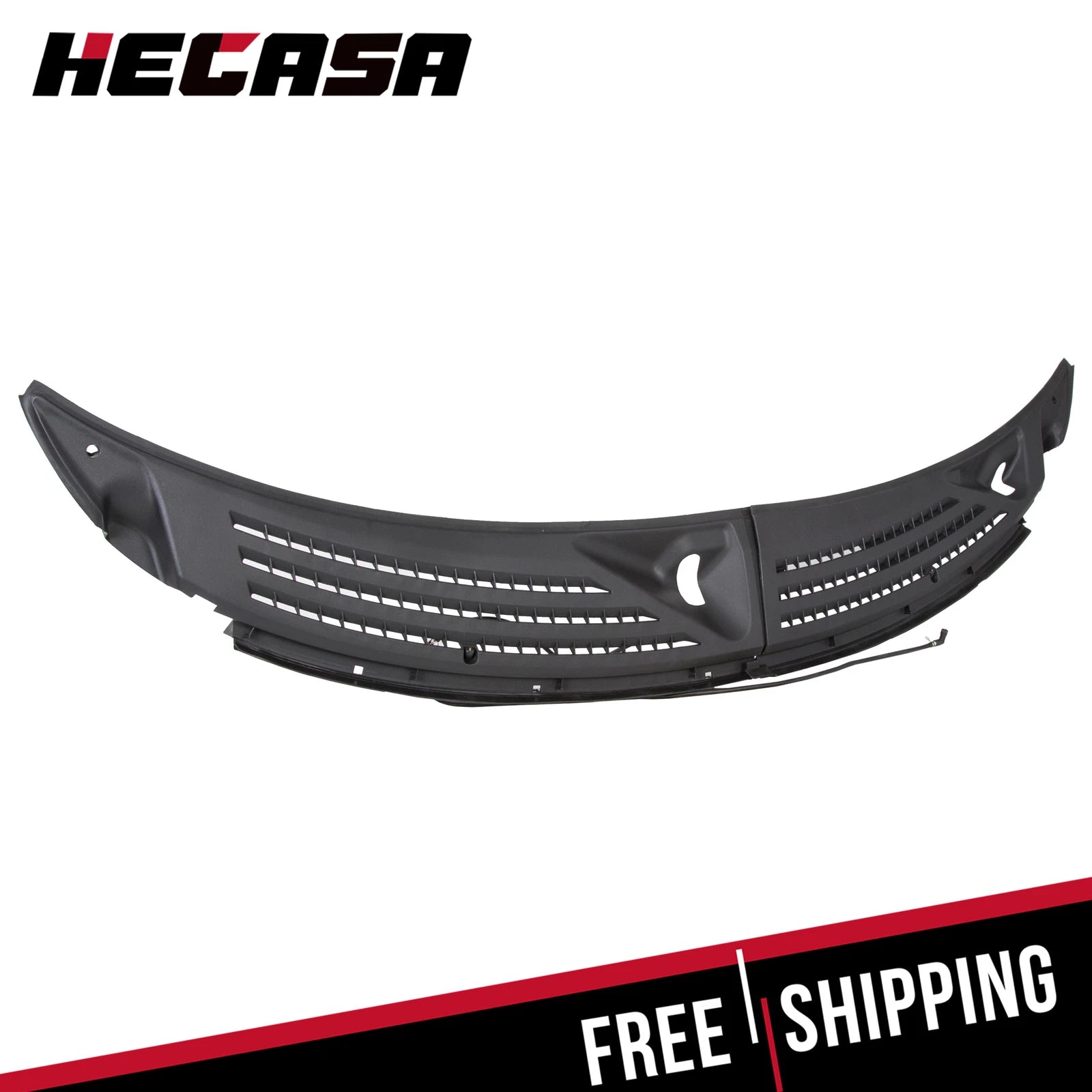 Set of 2 Windshield Wiper Cowl Panel Grille Seals for Ford F150 (2009–2014)