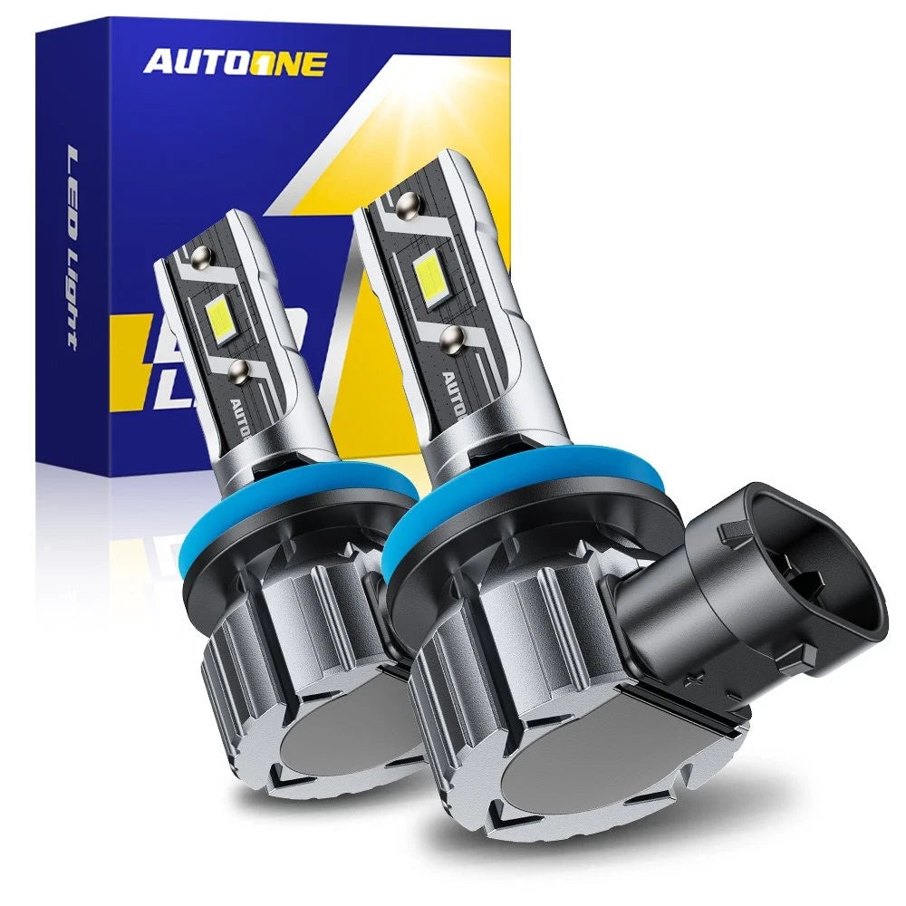 H11 LED Headlight Kit for Autoone (6500K White)
