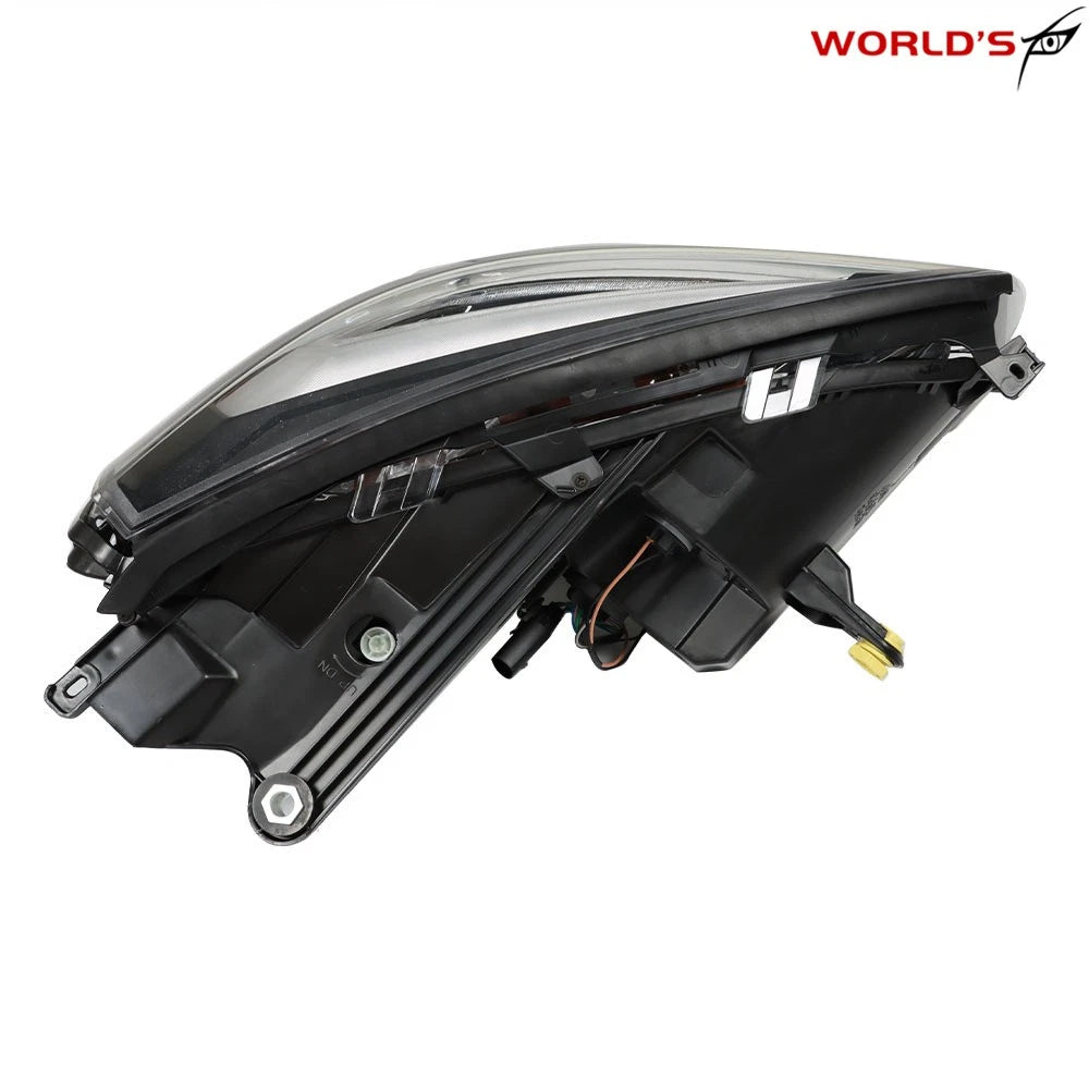 Headlight for GMC Acadia (2013–2016) LED Tube Black Left Side