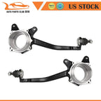 2X Front Steering Knuckle for Toyota Tacoma 1995–2004, 4Runner 1995–2002