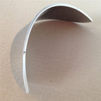 Chrome Steel Universal Visor for 7" Motorcycle Headlights (Universal)