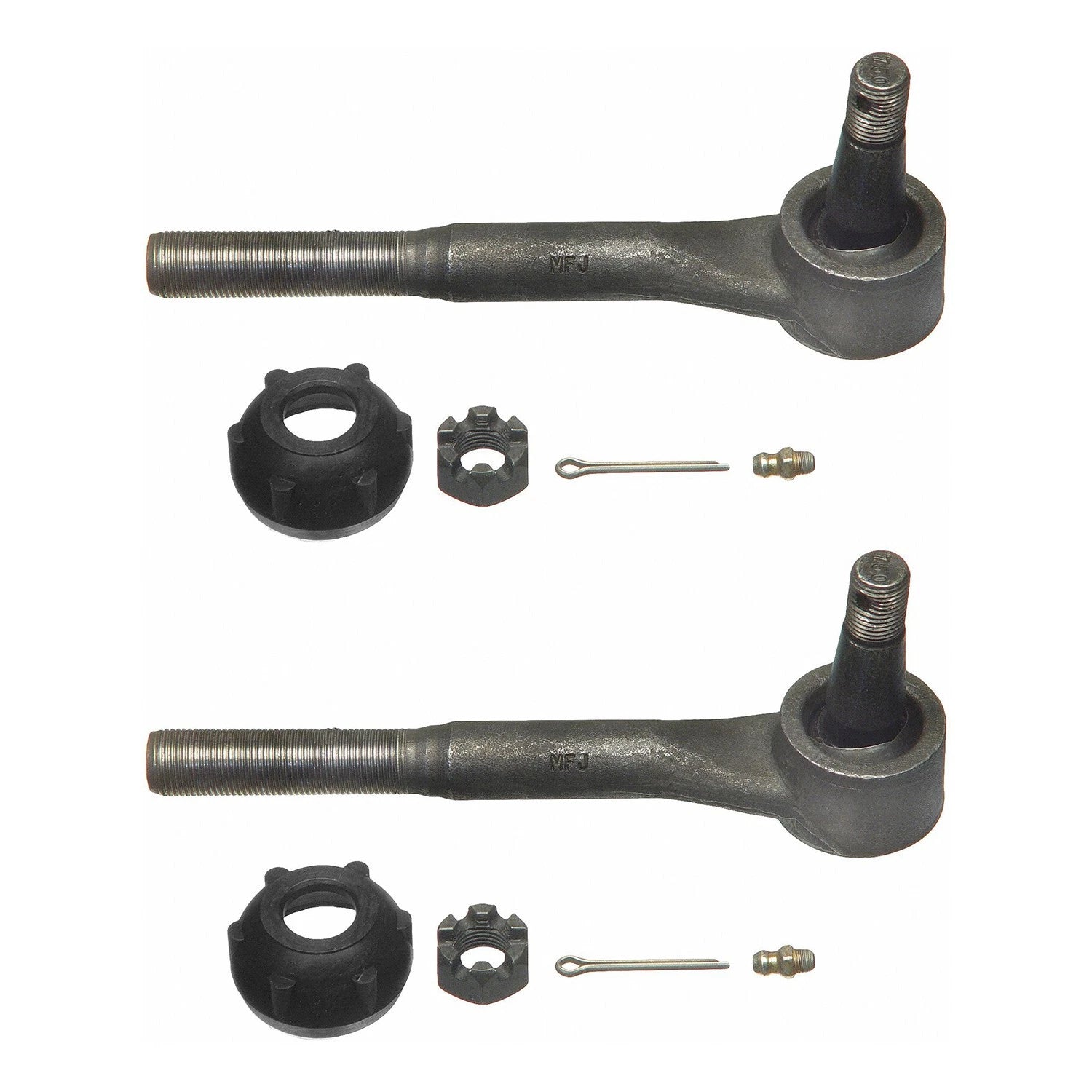2X Front Outer Steering Tie Rod End Kit for G10 G20 G30 G1500 G3500 (1996–2002)