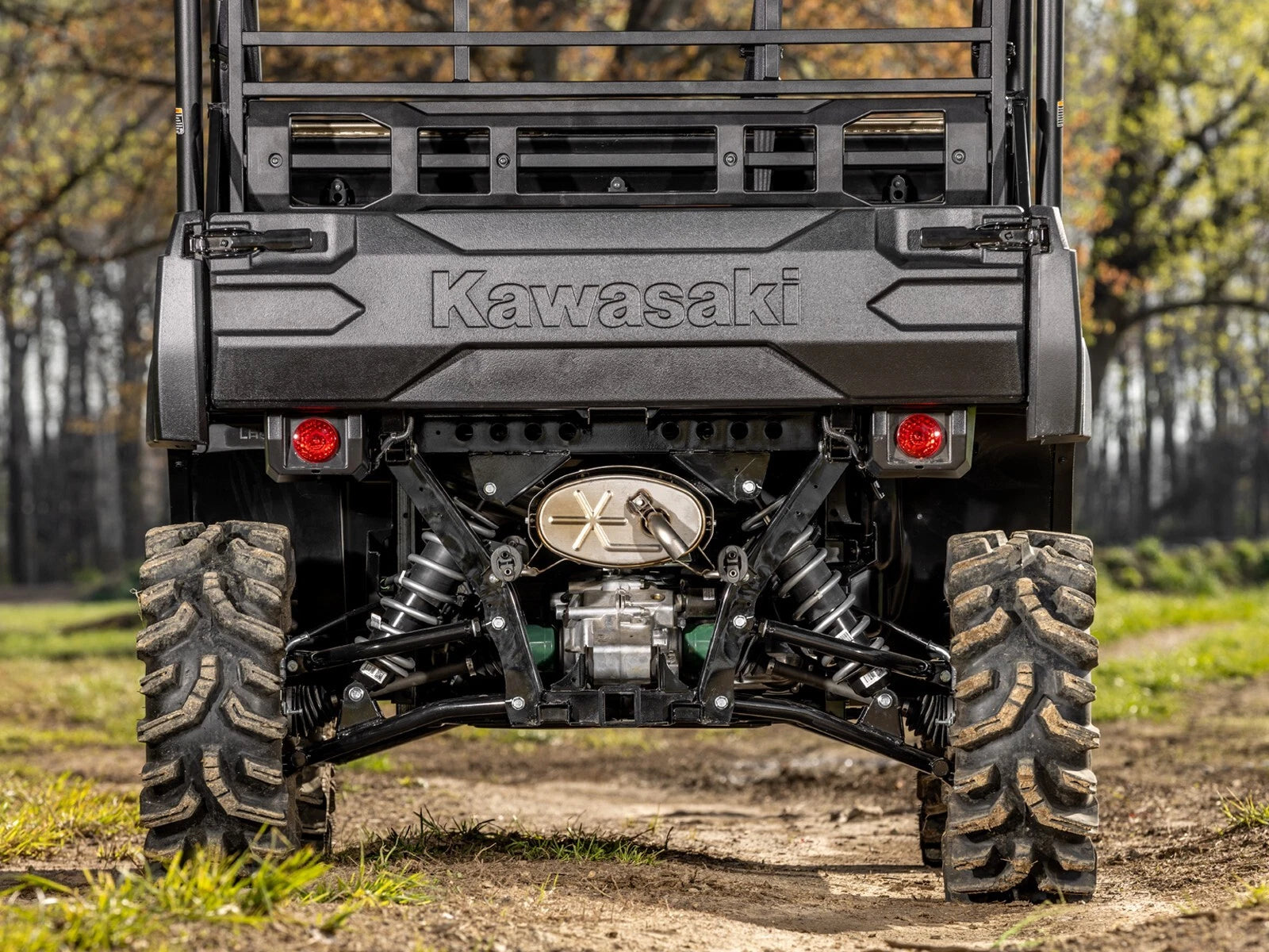 High Clearance 1.5" Offset Rear A-Arms for Kawasaki Pro Mule (2015–2023)