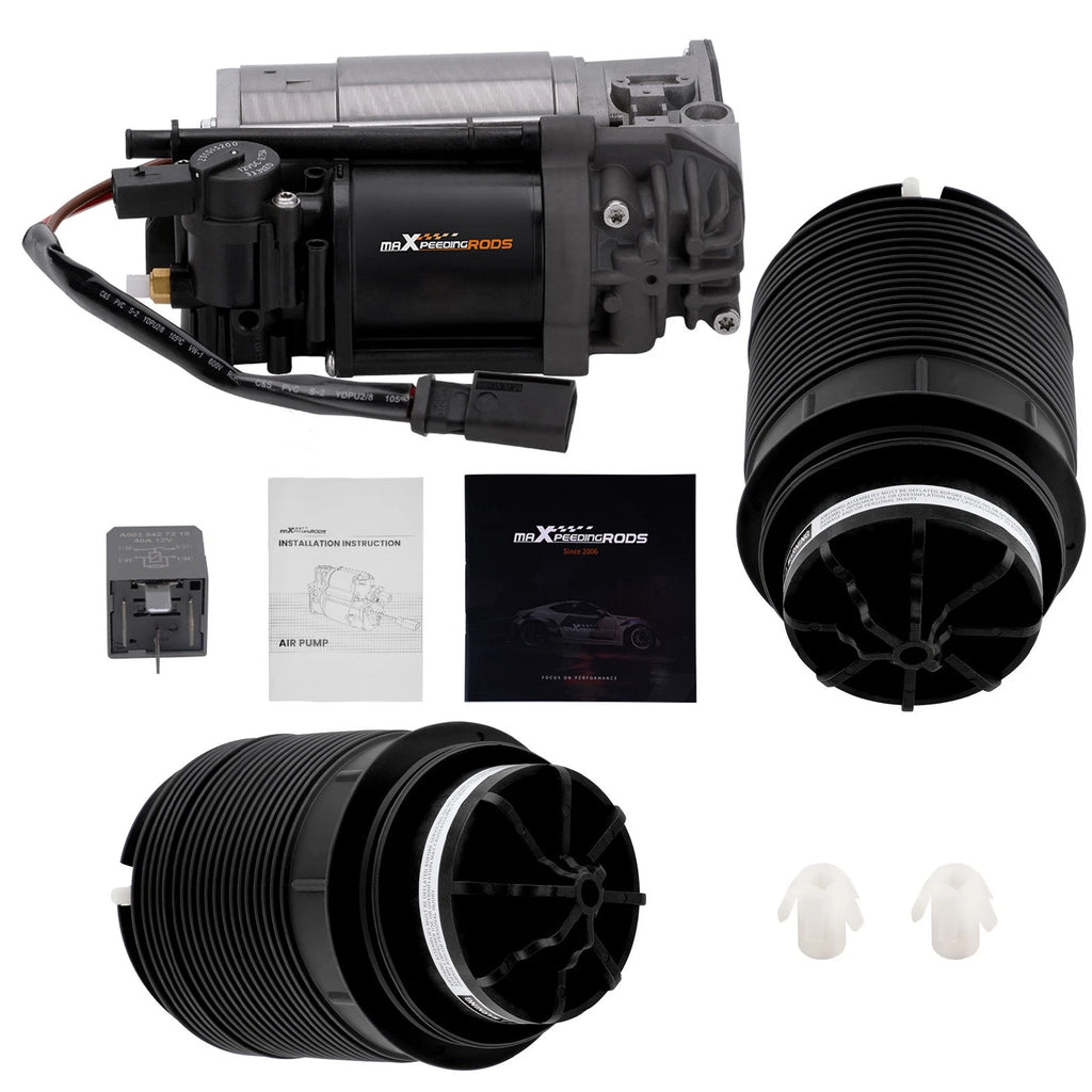 3X Air Suspension Spring & Compressor for Mercedes CLS63 AMG (2012–2018)