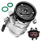 AC Compressor with Clutch for Chrysler 300, Dodge Magnum (2005–2006)