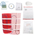 Electric Radiant Floor Heating Mat Kit for Bathroom Kitchen (100 Sqft)