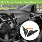 Pair A Pillar Door Tweeter Speaker Cover Trim for Mazda 6 (2003–2008) Black
