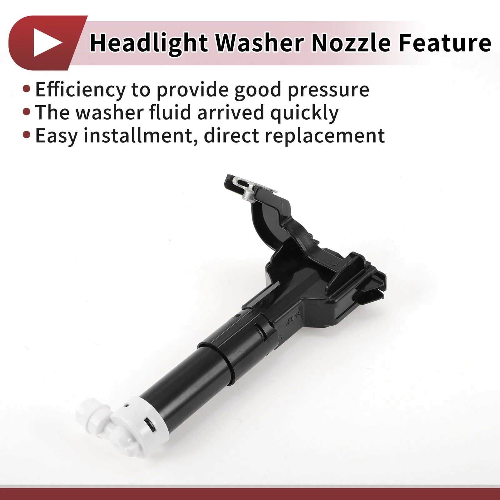 Front Passenger Side Headlight Washer Nozzle for Lexus LX570 (2008–2021) No. 8520760070