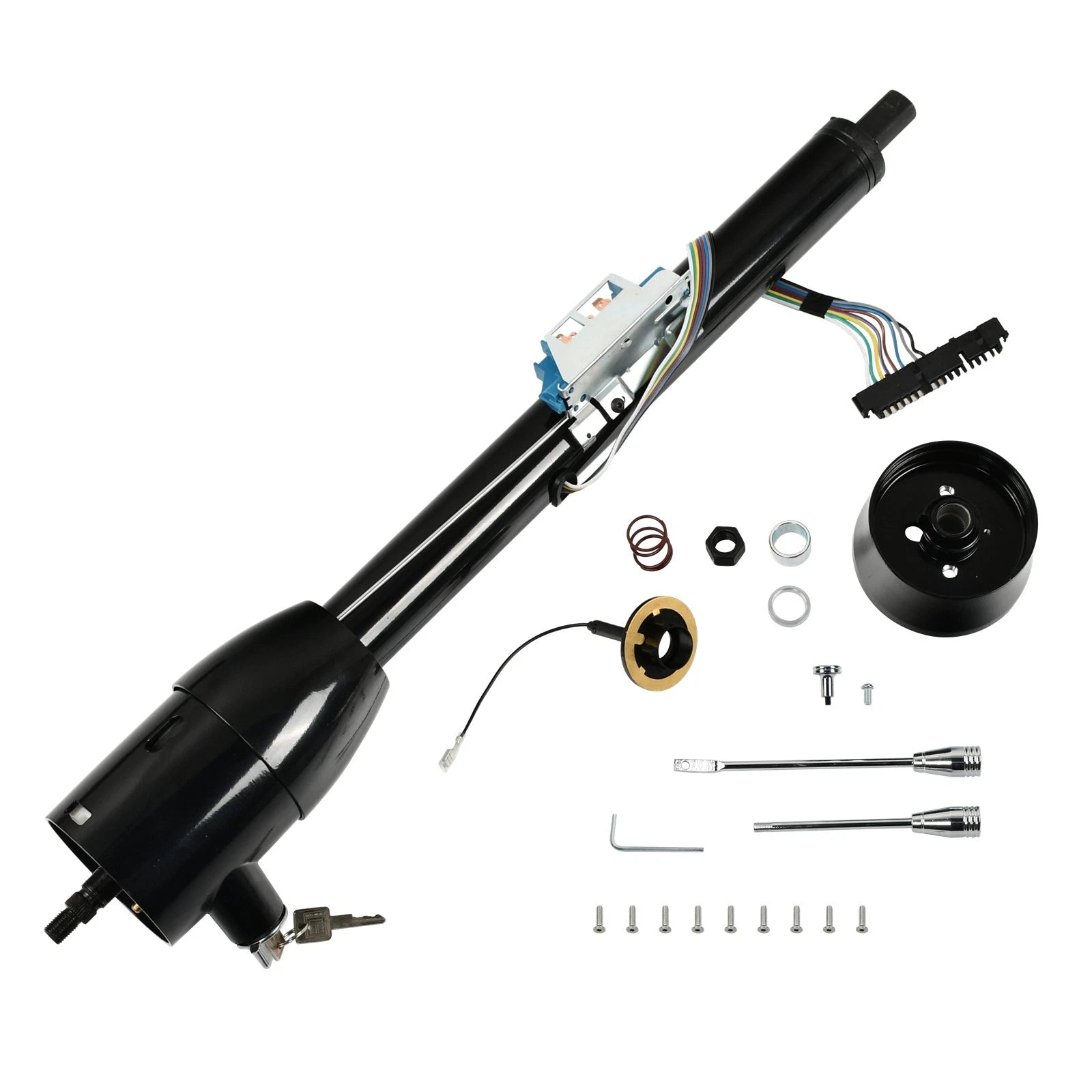 28" Stainless Tilt Manual Steering Column for