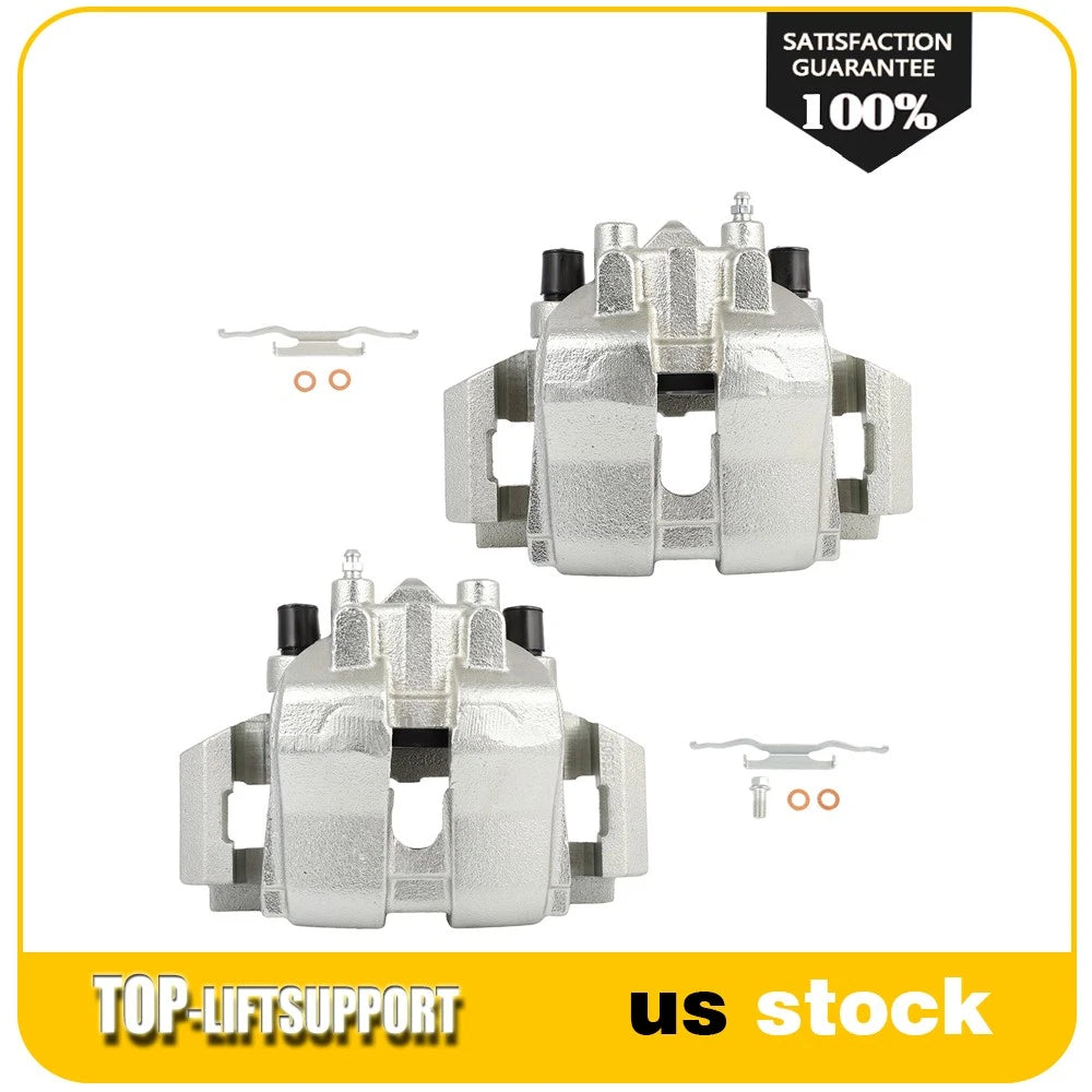 Front Brake Calipers for Ford Escape, Mazda Tribute (2009–2010) - 2 Pcs