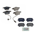 Set of 4 Bosch QuietCast Disc Brake Pads for Audi A4 A6 Quattro