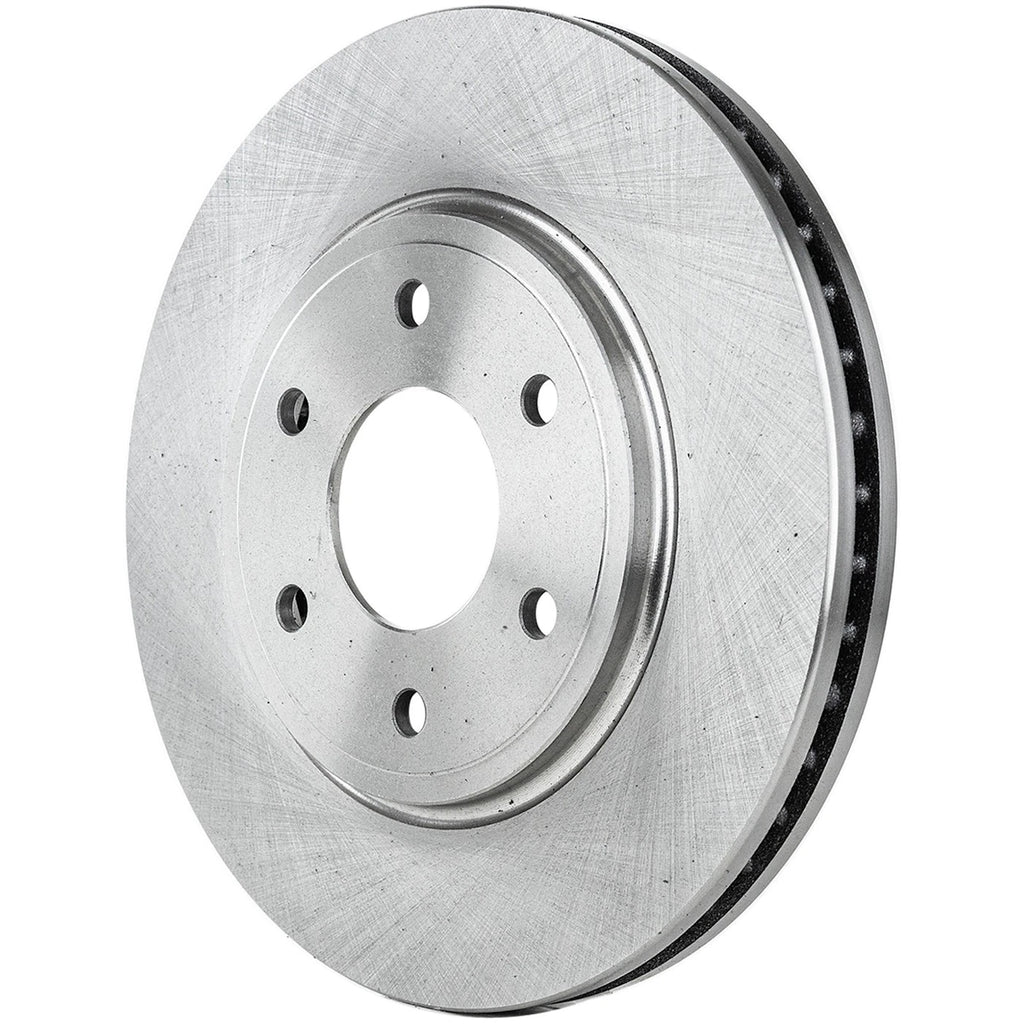 Set of 2 Front & Rear Brake Disc Rotors for Nissan Frontier, Suzuki Equator