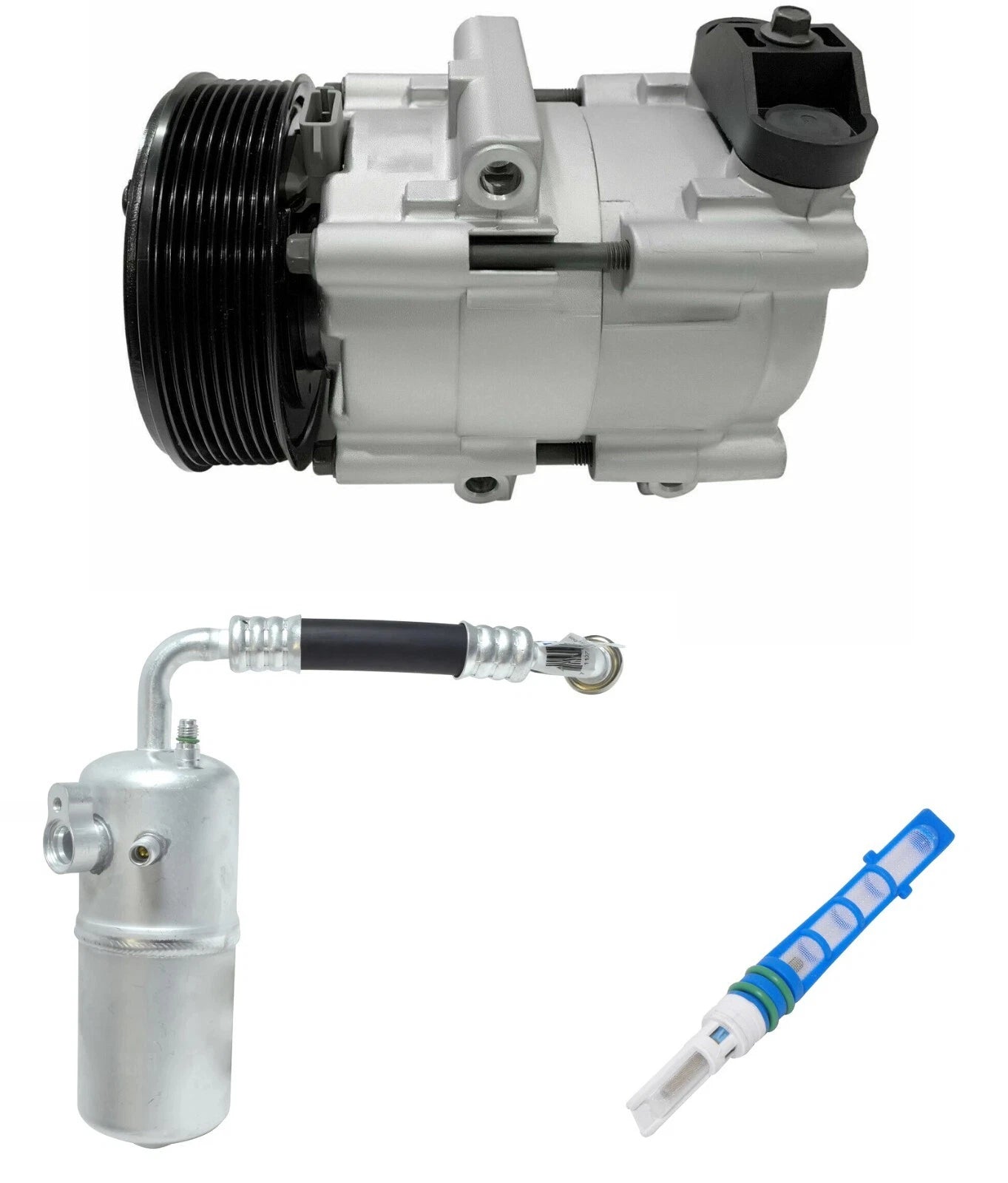 AC Compressor Kit Replacement for Ford Lobo 4.6L (1997–1998)