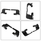 Set of 2 Rear Bumper End Cap Step Pads for Ford F250 F350 F450 (2017–2022)