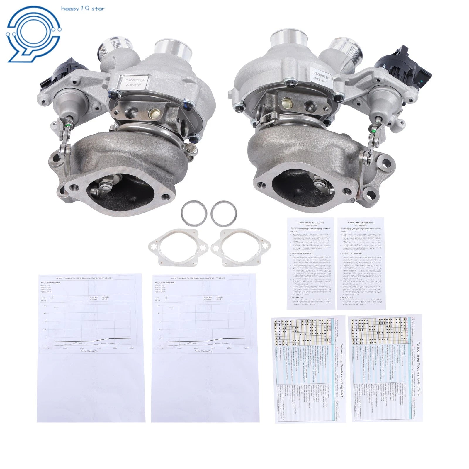 Turbochargers for Ford F-150 Expedition Navigator 3.5L (2018–2019)