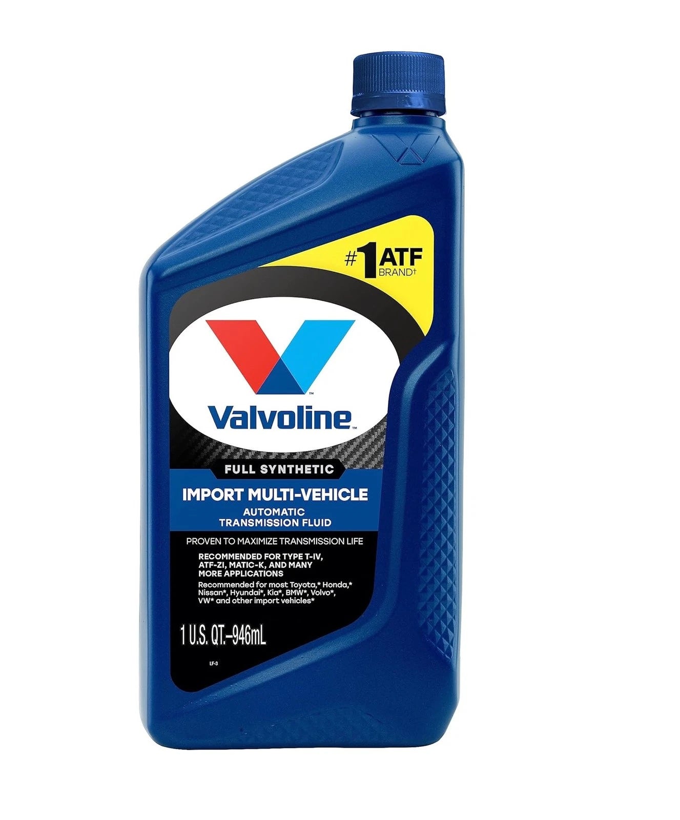 Valvoline Import Multi-Vehicle ATF Full Synthetic Transmission Fluid 1qt