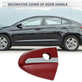 Front Left Door Handle Lock Cylinder Cover for Toyota Corolla (2014–2018) Red