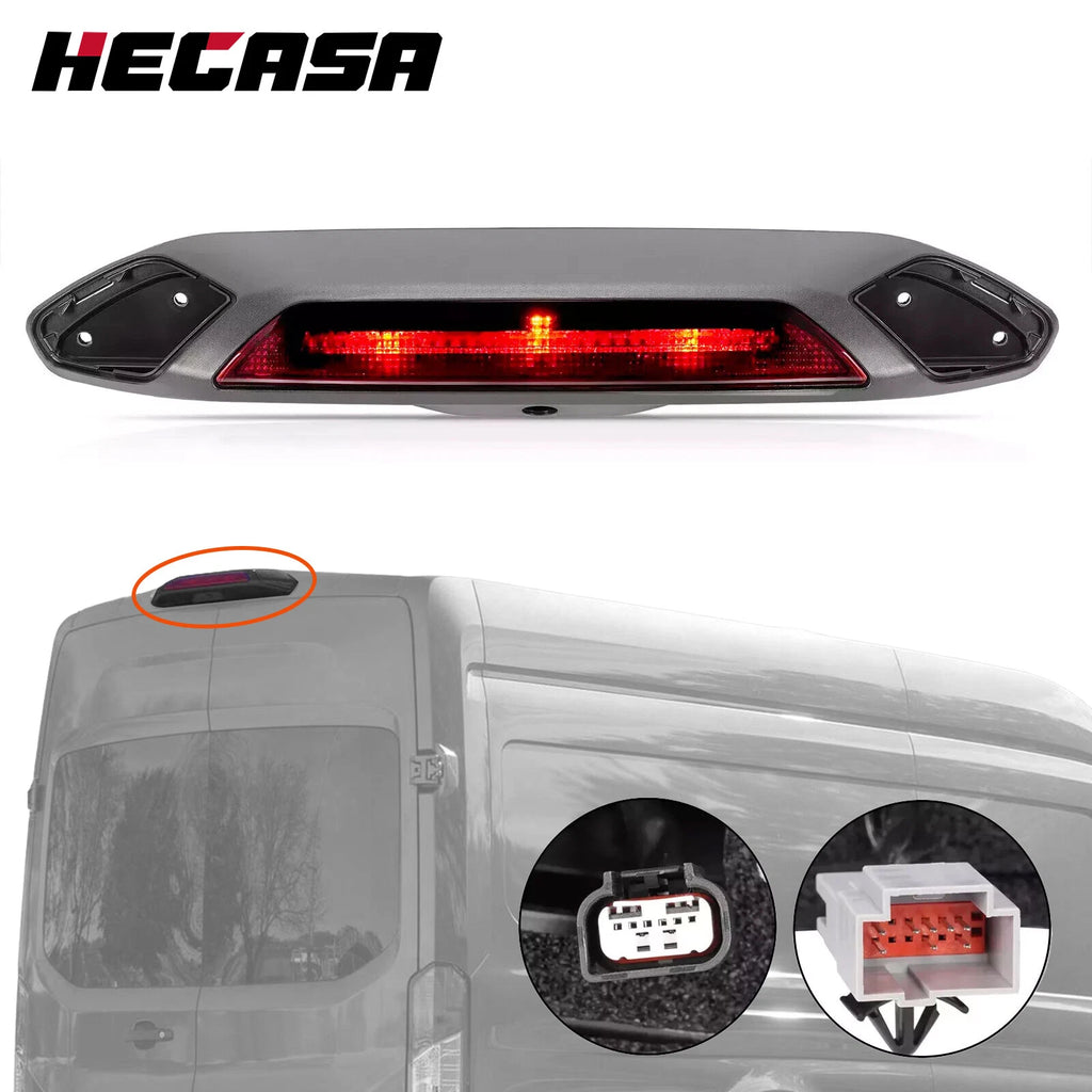 HECASA LED Third Brake Light for Ford Transit-150/250/350 HD (2018–2019)