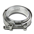 3" Stainless V-Band Clamp + Aluminum Flange for Turbo Down Pipe Wastegate