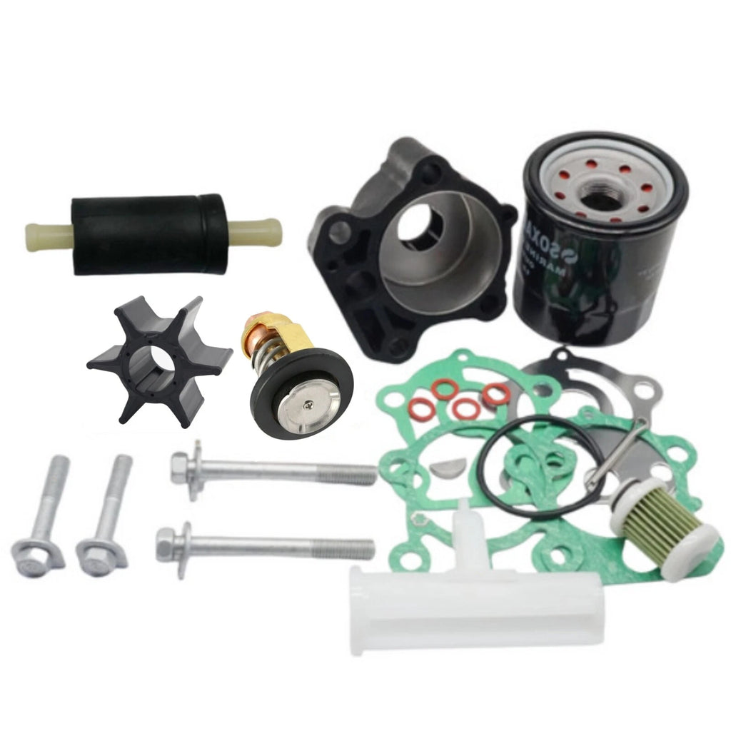 Outboard Maintenance Kit for Yamaha 4-Stroke 100HP F100D (Thermostat, Filter)