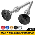 2X Quick Latch Lock Clip Kit for Universal Vehicles (30mm)