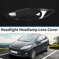 1 Pcs Headlight Lens Cover for Ford Fiesta (2009–2012) PC Clear