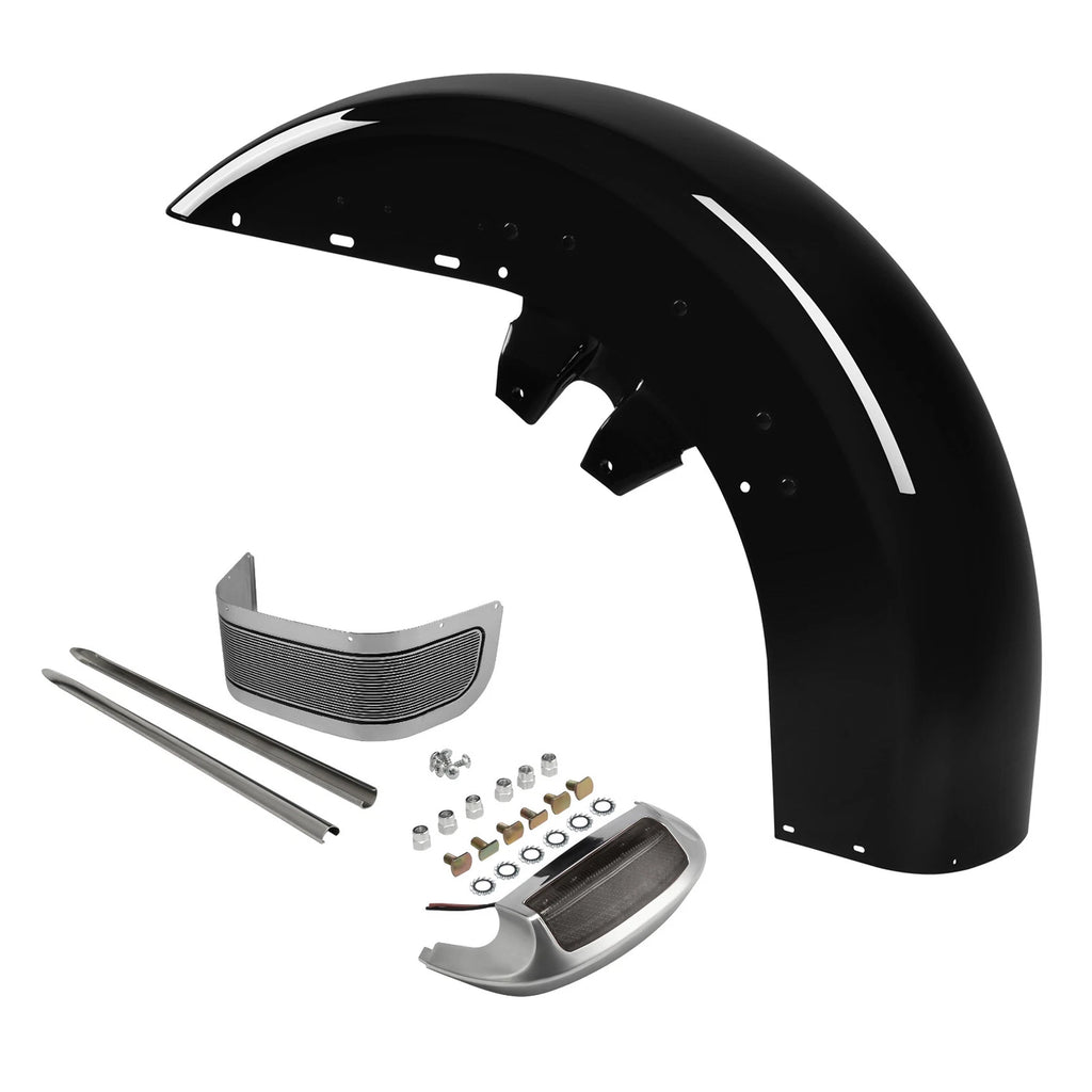 Front Fender for Harley Electra Glide, Road King (1989–2013) - Vivid Black