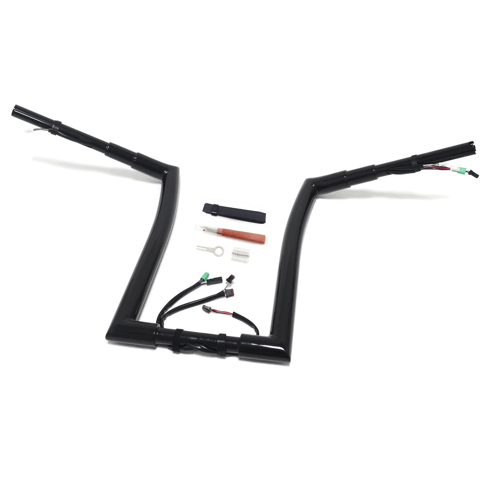 1.5" Ape Hanger Meat-hook Handlebar for Harley Road King FLHR (2014–2015)