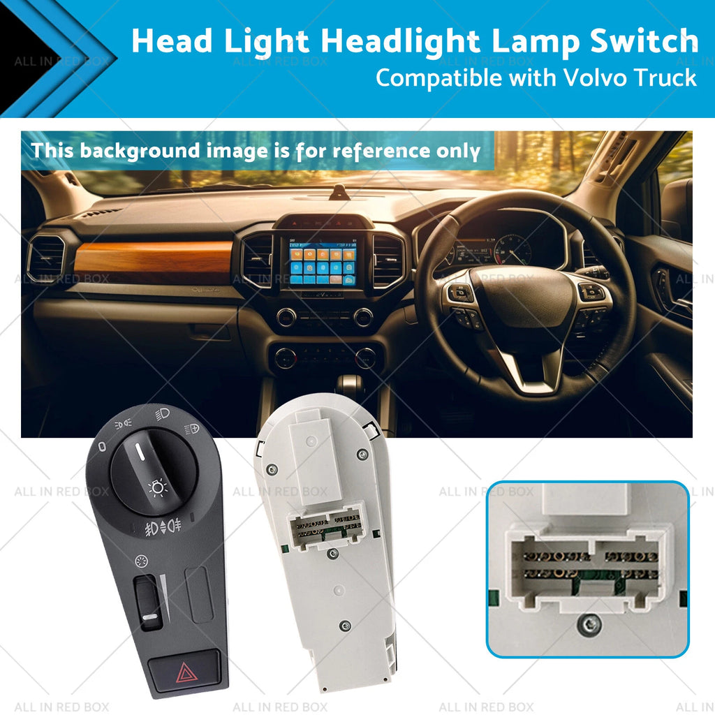 Headlight Lamp Switch for Volvo Truck FH12 FM VNL (2000–2023) 20942844