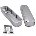 Tall Valve Covers for Ford 429 460 BBF (1968–1997) - 1/4" Rail w/ Bolts
