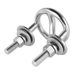 62mm Stainless Steel Wakeboard Ring for Marine Boat Tow Rope (316 SS)