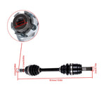 Front Left CV Axle Drive Shaft for Honda Foreman 500 (2005–2016)