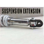 Height Extension Shock Absorber for Motorcycle (Riser, Black)