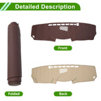 Dashboard Cover for Lexus IS250 IS350 (2006–2011) Dash Mat Carpet Brown