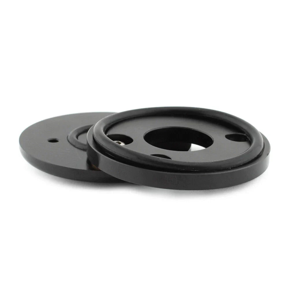 Black Motorcycle Fork Lock Cover for Harley Road King (1994-2023)