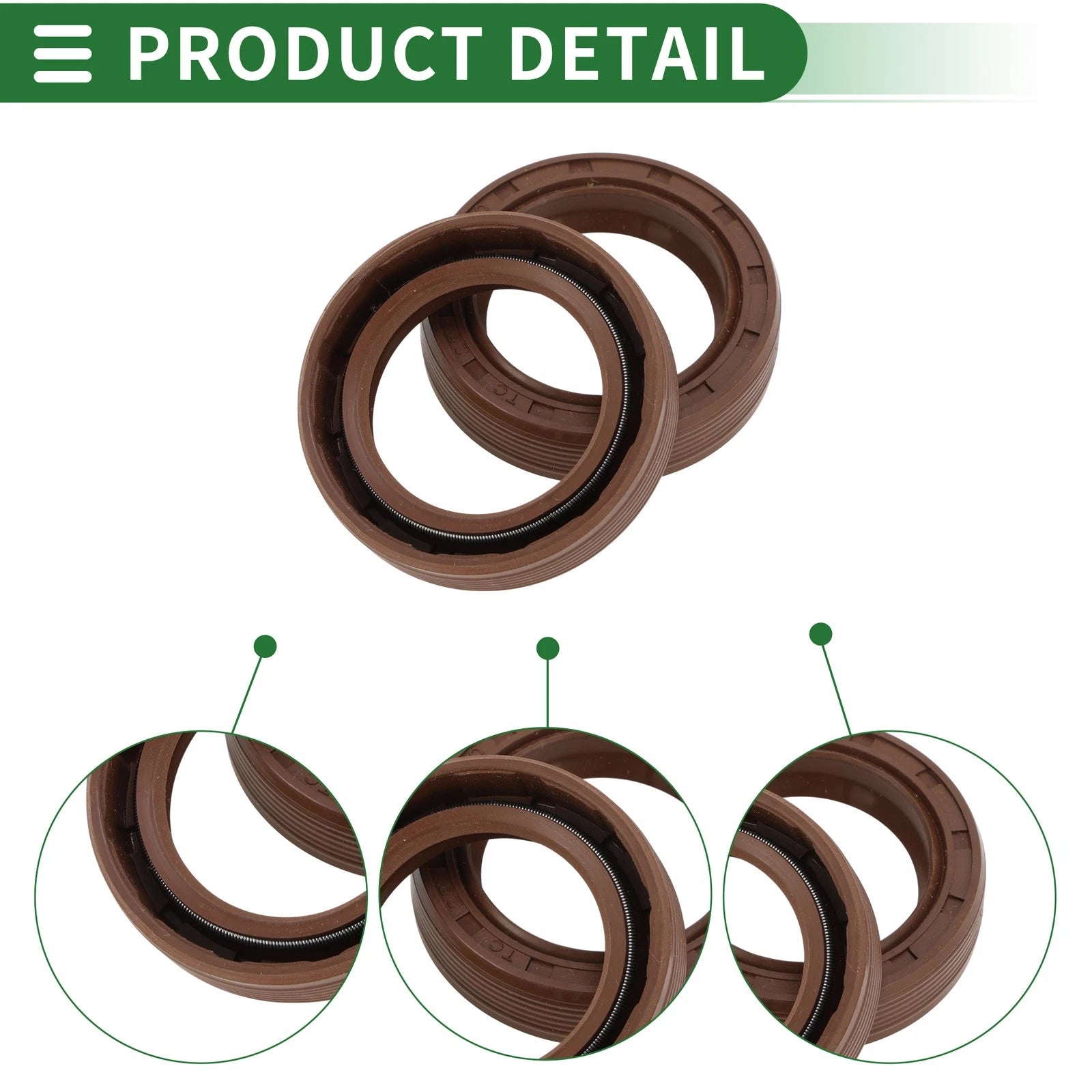 Set of 5 Oil Seals FKM Rubber 28x40x10mm for Various Models 