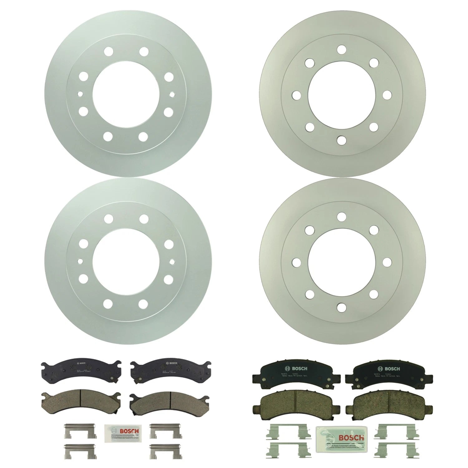 Bosch Quietcast Brake Pad Kit for Chevrolet Express 2500 (2010–2023)